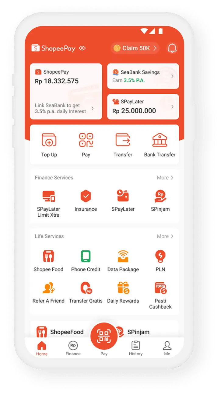 ShopeePay app