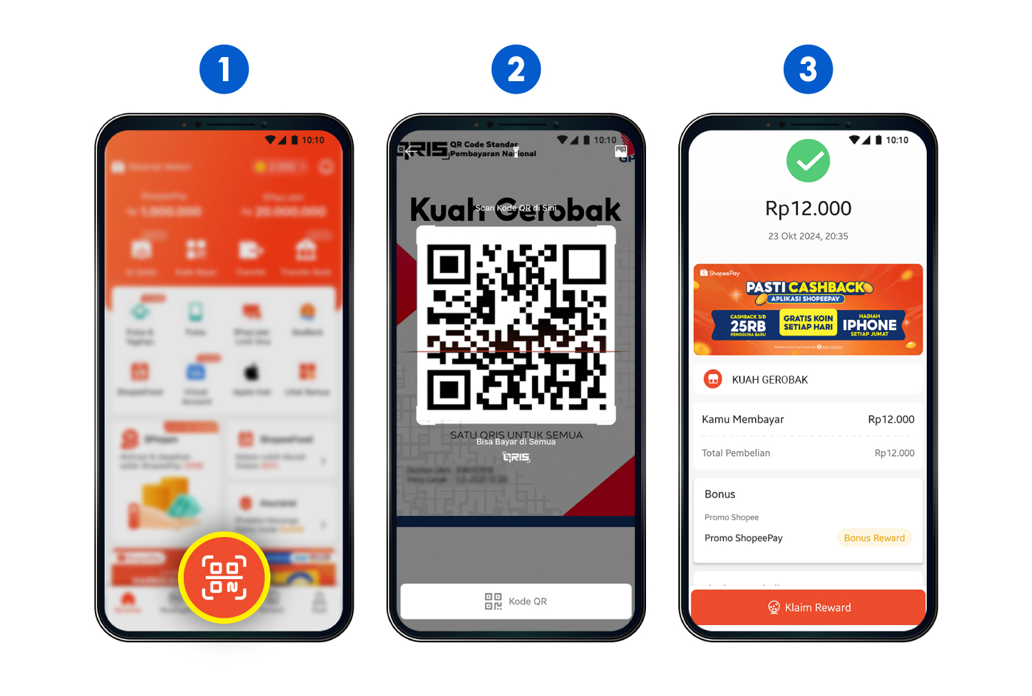 Mudahnya Transaksi Digital pakai QRIS di Aplikasi Dompet Digital ...