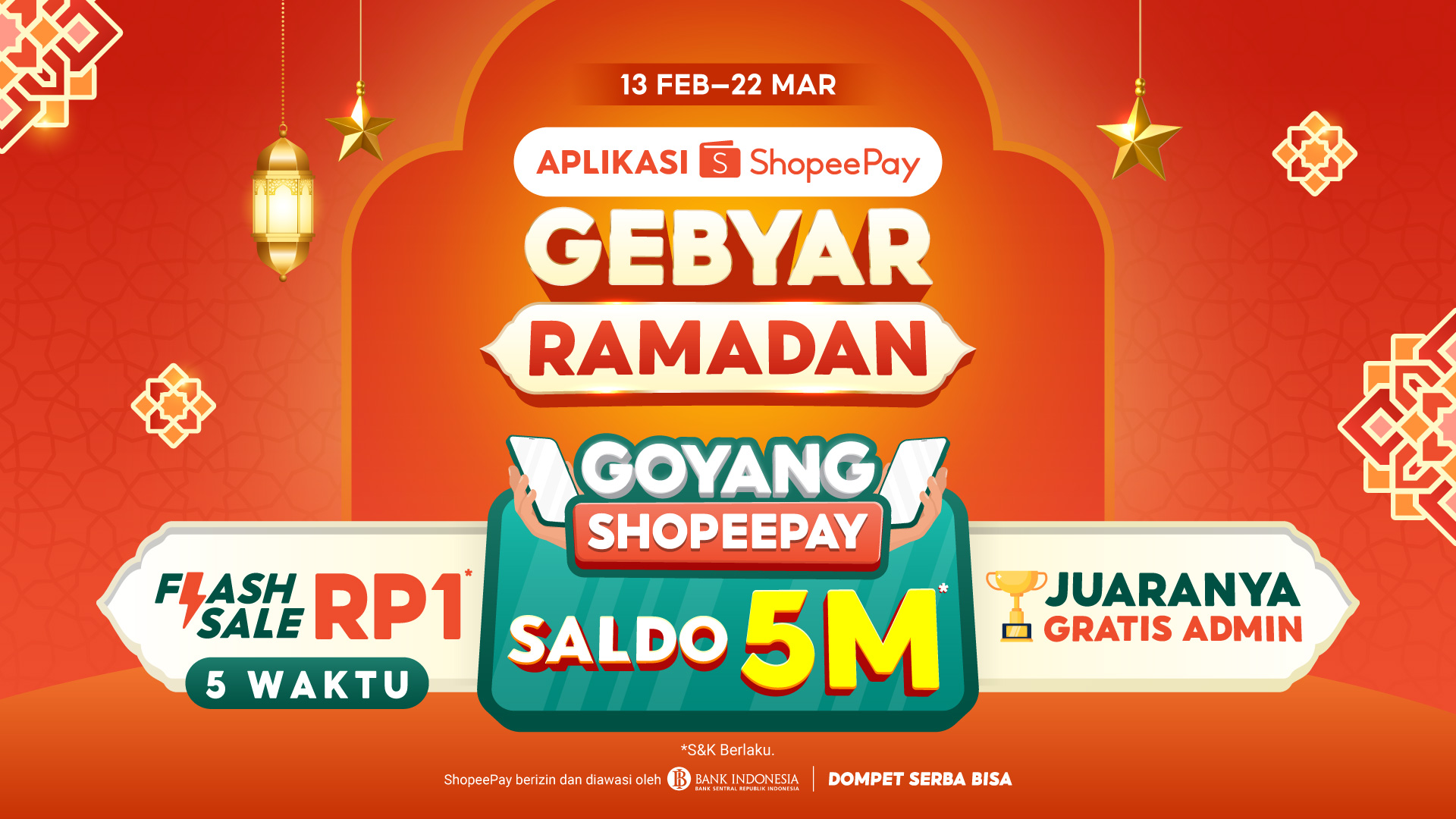 Aplikasi ShopeePay Gebyar Ramadan, Nikmati THR dan Promo Spesial Selama Bulan Suci