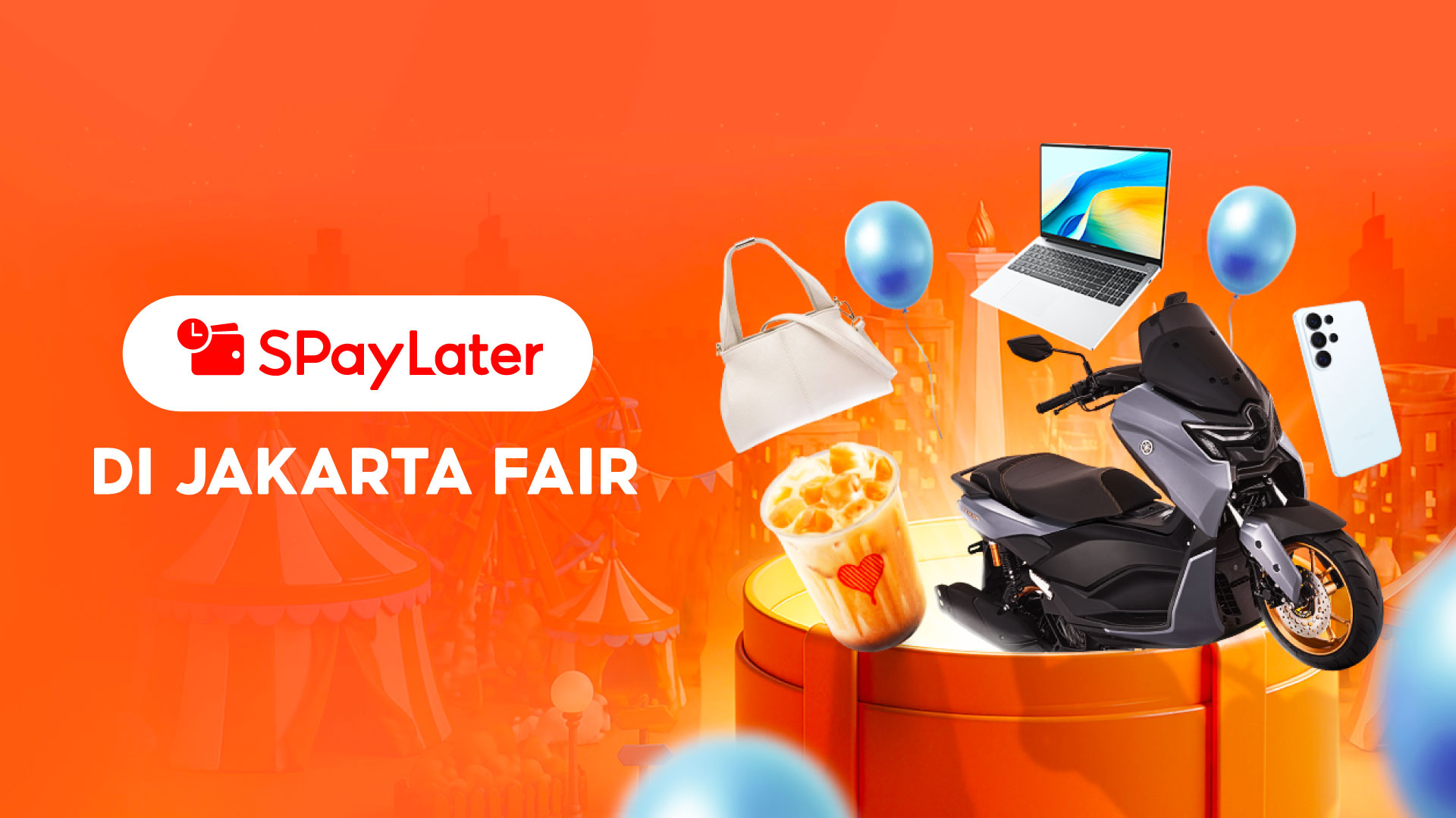 SPayLater Hadir Pertama Kalinya di Jakarta Fair Kemayoran 2026! Nikmati Promo hingga Rp2,25 Juta dan Kesempatan Menang iPhone 17 Pro Max