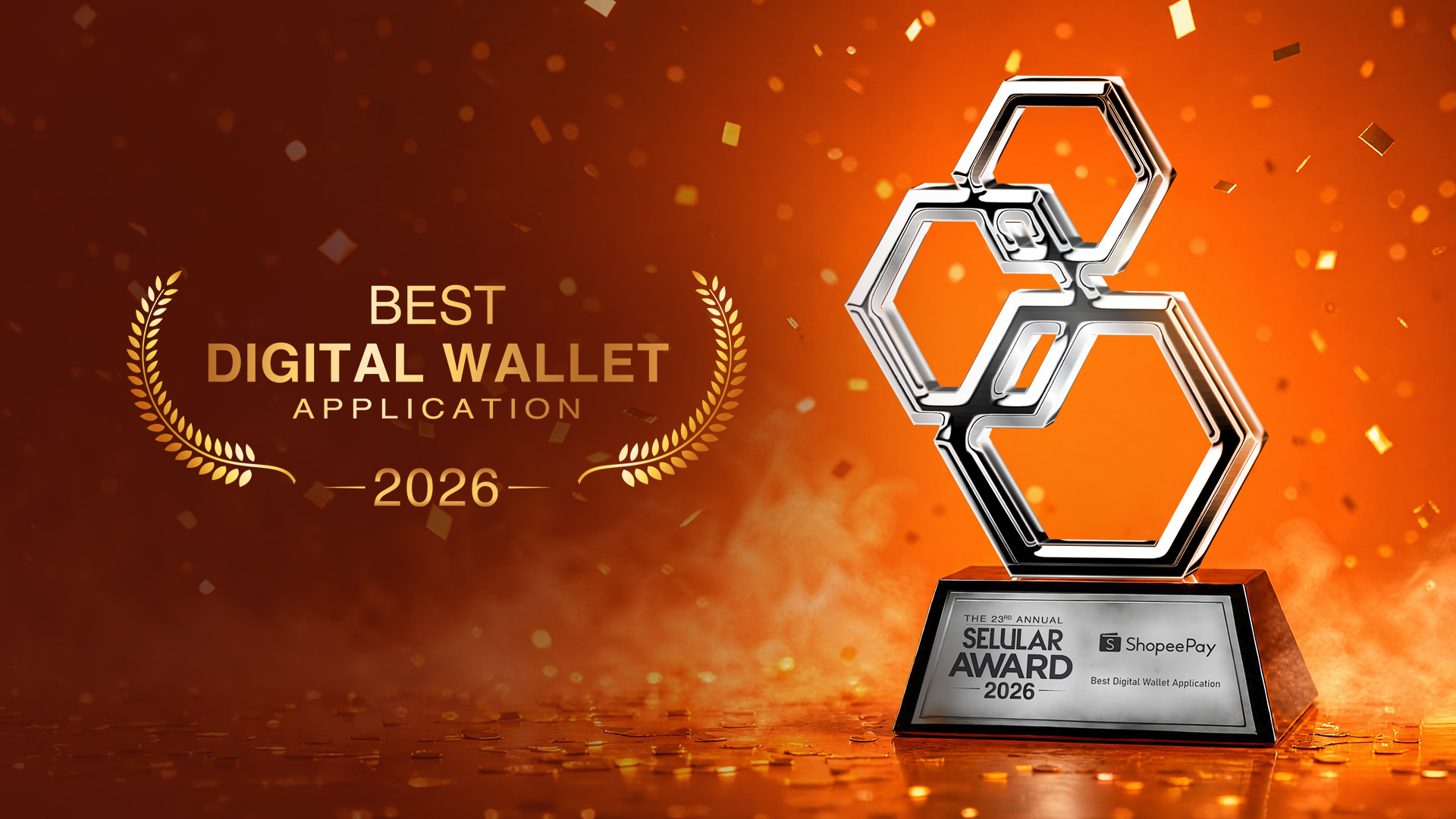 ShopeePay Raih Penghargaan Aplikasi Dompet Digital Terbaik pada Selular Award 2026
