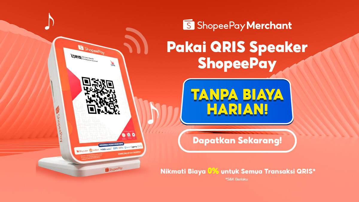 QRIS Speaker ShopeePay: Harga, Manfaat, dan Cara Pesan