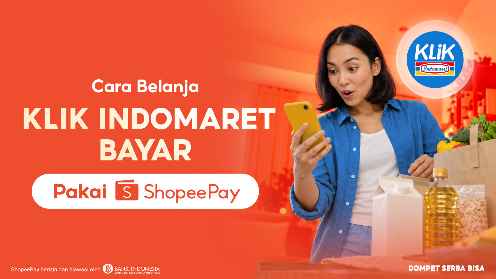Belanja KlikIndomaret Bisa Bayar Pakai ShopeePay, Begini Caranya