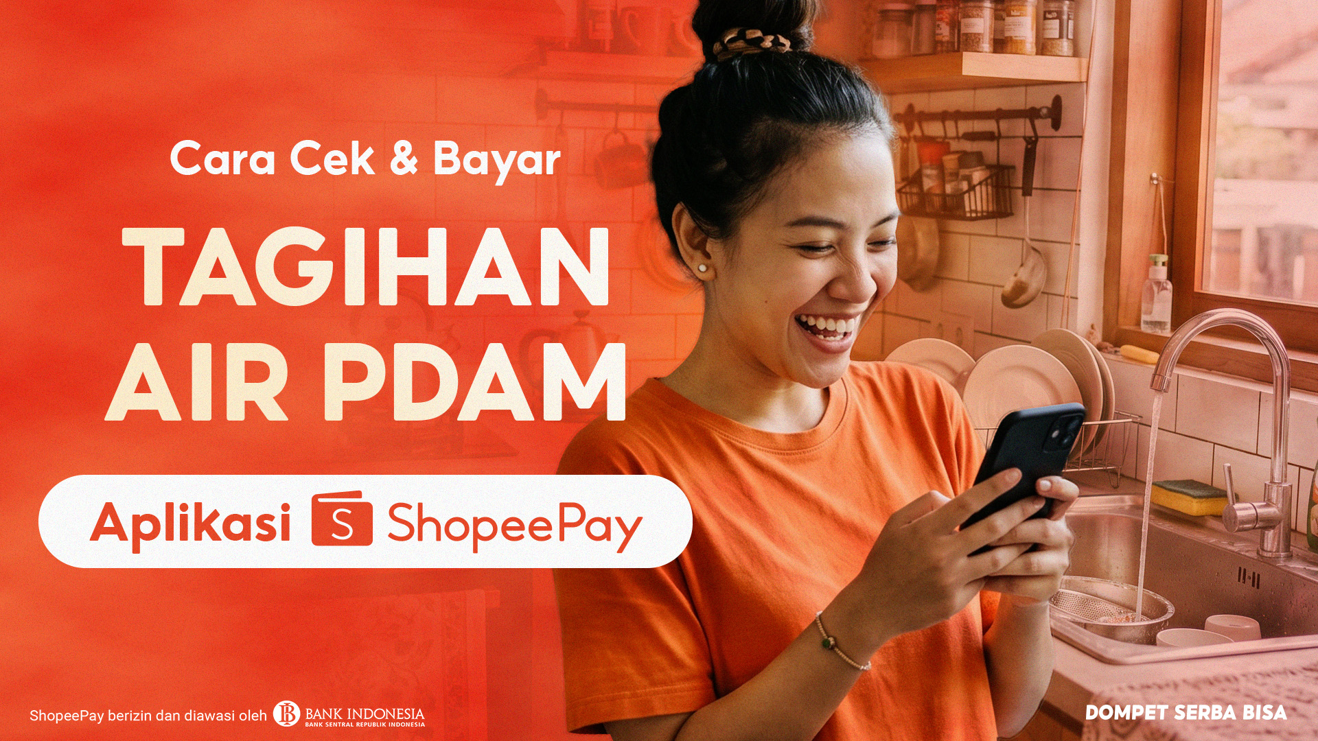 Cara Cek dan Bayar Tagihan Air PDAM di Aplikasi ShopeePay