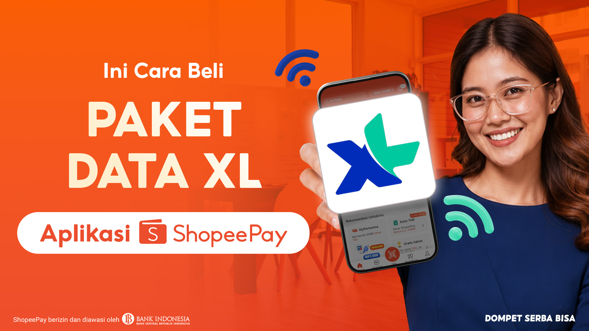 Ini Cara Beli Paket Data XL di Aplikasi ShopeePay 