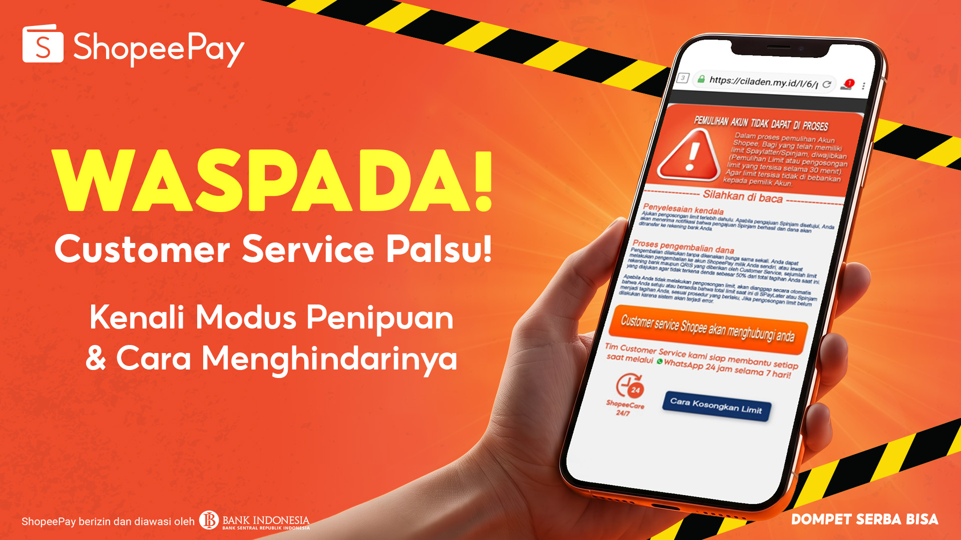 Waspada Customer Service Palsu! Kenali Modus Penipuan dan Cara Menghindarinya